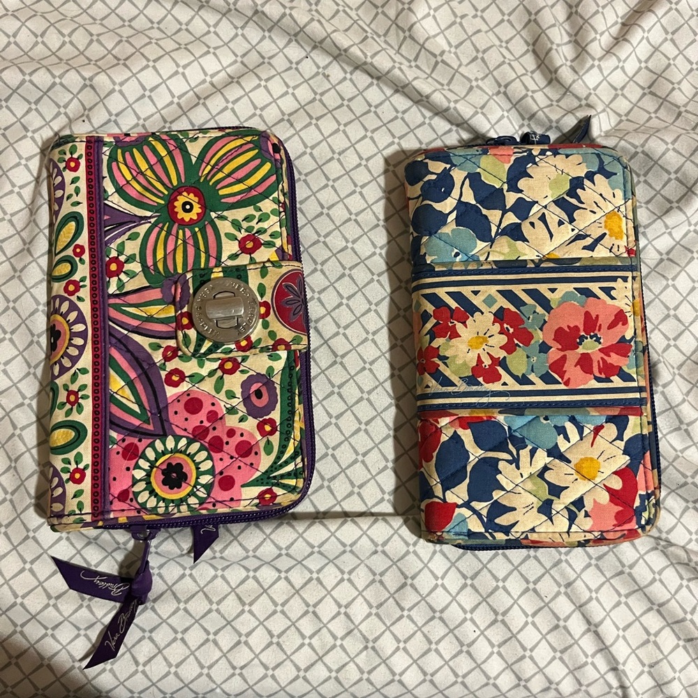 Vera Bradley wallets- 2!
